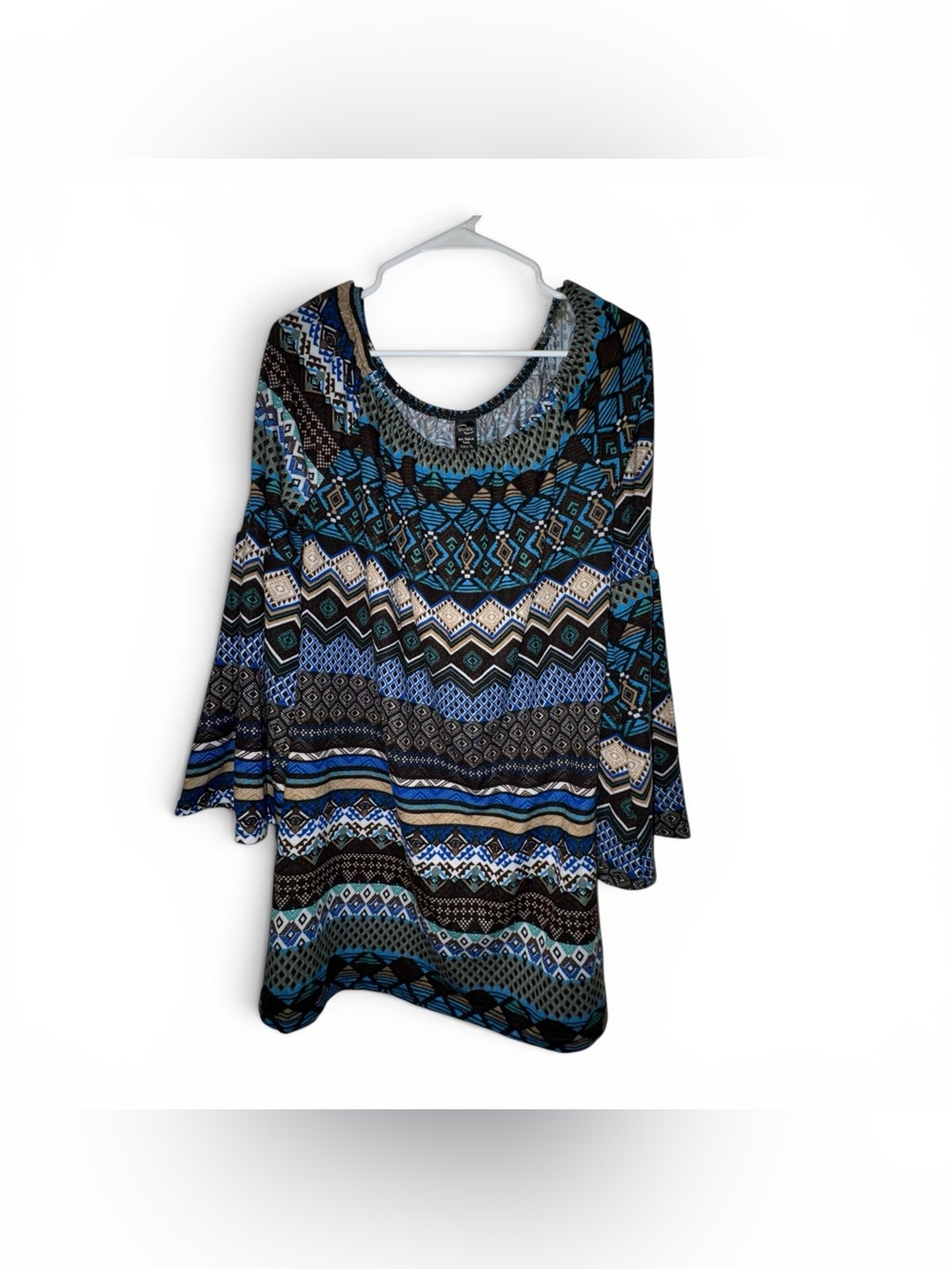 WinWin Boho Bell Sleeve Tunic